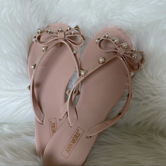 Ann More Jelly and Pearls Sandals Size 40 - Picture 4 of 10